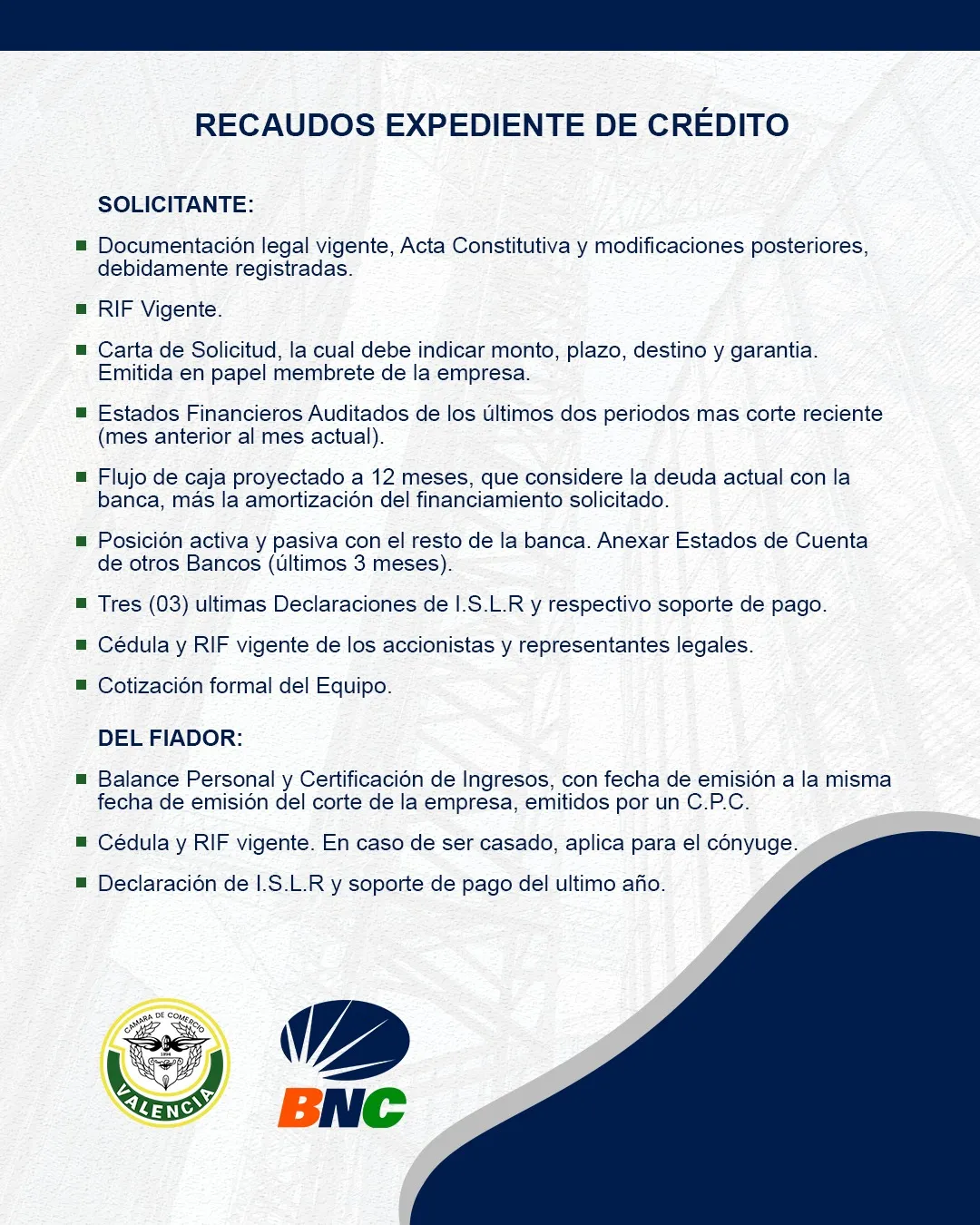 Información Una Luz para el Comercio